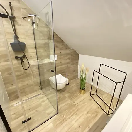 Апартаменты Fiona2 Centrum700m Parking Bezplatny Monitorowany Salon Tv Sypialnia Tv Lazienka Kuchnia Rekuperacja *