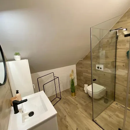 Διαμέρισμα Fiona2 Centrum700m Parking Bezplatny Monitorowany Salon Tv Sypialnia Tv Lazienka Kuchnia Rekuperacja